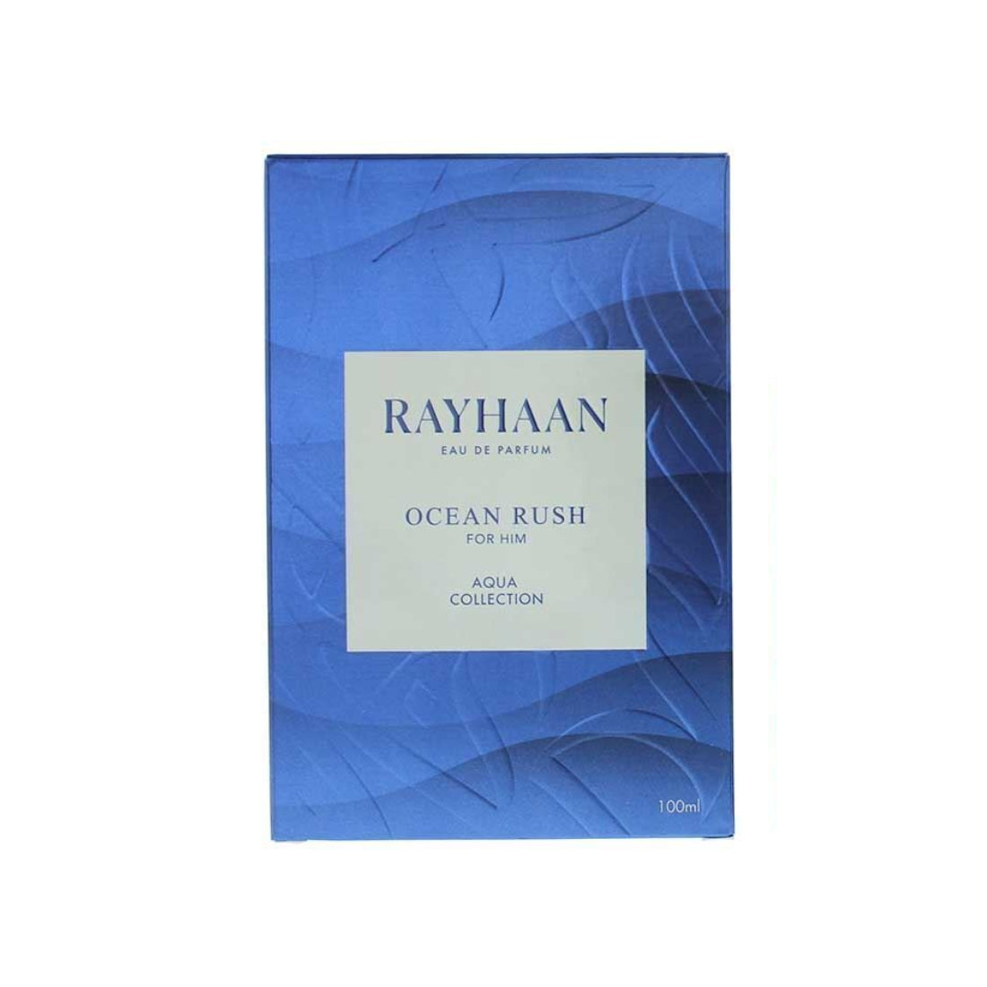 Ataraj Rayhaan Ocean Rush bottle - blue ocean-inspired perfume